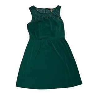Fancy Green Lace Top American Eagle Dress Size 6
